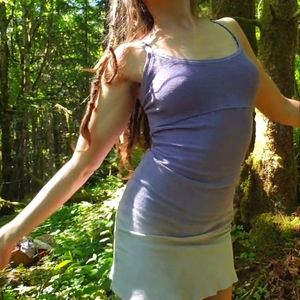 Hand Dyed Hemp Ombre Dress